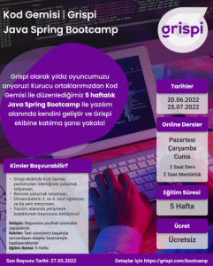 Grispi Java Spring Bootcamp